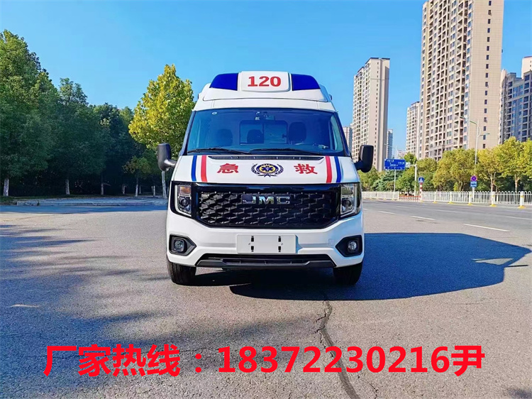 江鈴福順柴油短軸監(jiān)護型救護車！